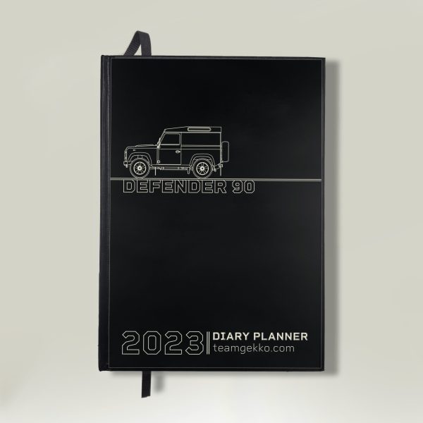 Defender 90 Aluminium Diary Planner