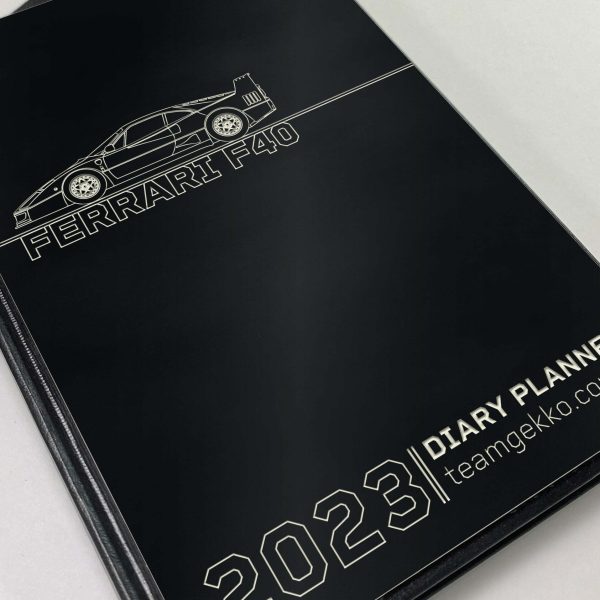 Ferrari F40 Aluminium Diary Planner