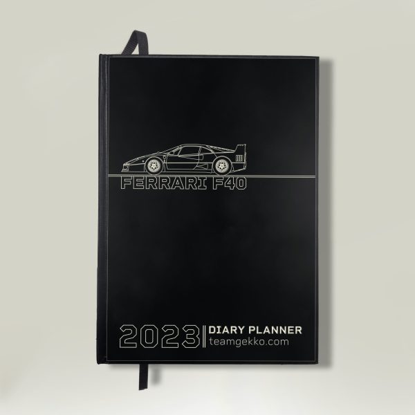 Ferrari F40 Aluminium Diary Planner
