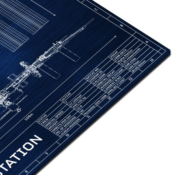 ISS Aluminium Blueprint